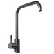 Смеситель для кухни 35к MIXLINE ML-GS12 (343) антрацит высок. излив - ML-GS12 (343) 
