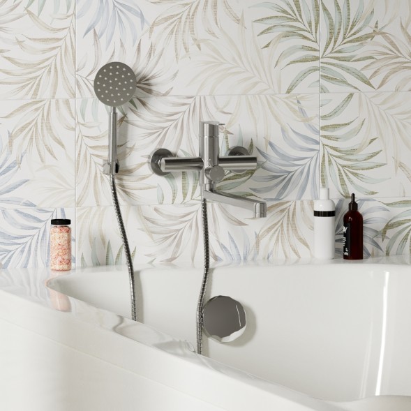 Смеситель для ванны и раковины 35k MIXLINE MLSS32-02 &amp;quot;Stainless&amp;quot; НЕРЖ - MLSS32-02 