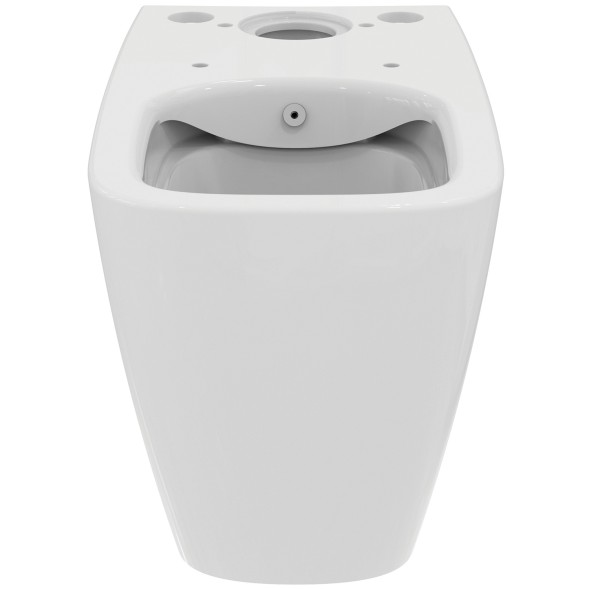 Чаша унитаза IDEAL STANDARD I.LIFE B безободковый, с сидением микролифт, белый (T537101)