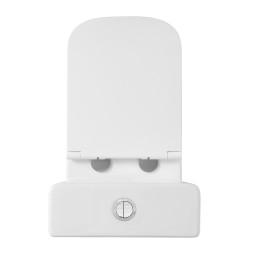 Унитаз-компакт Azario Terra 610х365х835 напольный, безободковый, система смыва "Скрытое торнадо", в комплекте с быстросъемным сиденьем микролифт (AZ-6003-A)