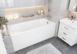 Ванна акриловая Santek КАСАБЛАНКА XL прямоугольная 180x80