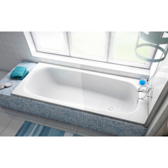 Ванна стальная BLB UNIVERSAL HG 150х70 белая, без отверстий для ручек