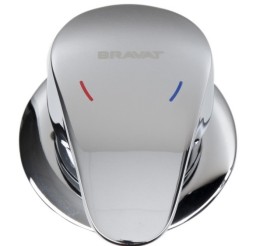 Смеситель на борт ванны Bravat Cobra на 3 отверстия, керамический картридж, хром (F5140197CP-1-RUS)