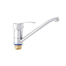 Смеситель для кухни 40к ПРОФСАН ПСМ-425-023 "ПЛЮС" длин. пов. излив, б/подводки, ХРОМ - PSM-425-023