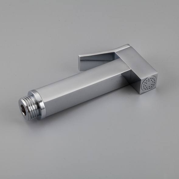 Смеситель для раковины 35к G1017-1 GAPPO литой, с гигиенической лейкой, БЕЛЫЙ-хром - G1017-1 