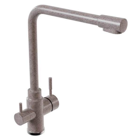 Смеситель для кухни 35к MIXLINE ML-GS13 (302) песочный с вых. для питьевого фильтра - ML-GS13 (302) 