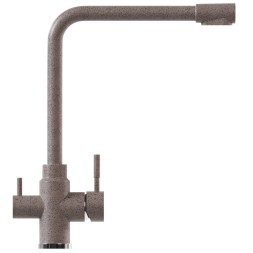 Смеситель для кухни 35к MIXLINE ML-GS13 (302) песочный с вых. для питьевого фильтра - ML-GS13 (302) 