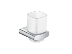 Держатель для стакана с хрустальным стаканом Keuco Elegance, хром (11650019000)