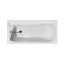 Ванна чугунная  Goldman Classic 160х70х40, с ножками, без ручек