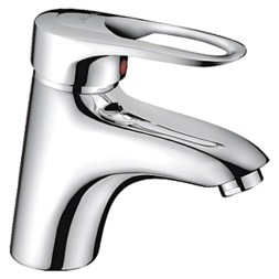 Смеситель для раковины 40к HB1004 HAIBA с/отв п/шпильку^ - HB1004 