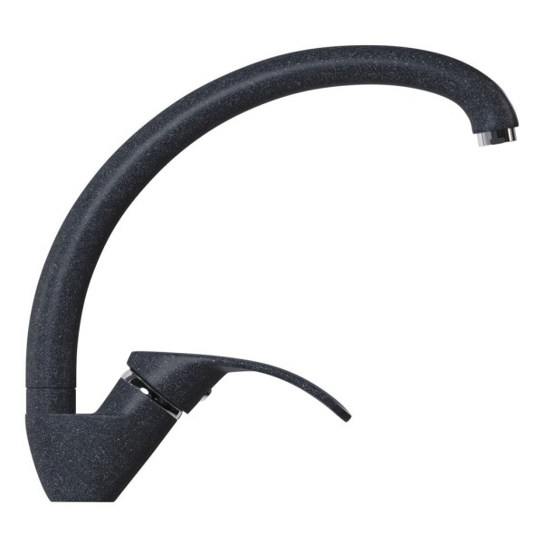 Смеситель для кухни 35к MIXLINE ML-GS02 (343) антрацит высок. излив - 00-00006404 
