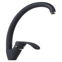 Смеситель для кухни 35к MIXLINE ML-GS02 (343) антрацит высок. излив - 00-00006404