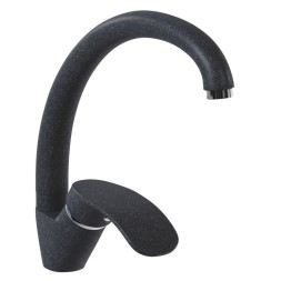 Смеситель для кухни 35к MIXLINE ML-GS02 (343) антрацит высок. излив - 00-00006404