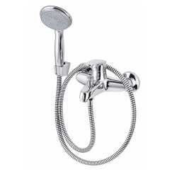 Смеситель для ванны 40к ПРОФСАН ПСМ-854-К/045 &amp;quot;КОМПЛЕКТАЦИЯ&amp;quot; с душ аксессуарами  ХРОМ - PSM-854-К/045 