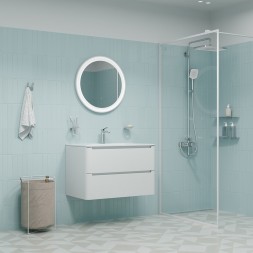 Смеситель для раковины 25к IDDIS PARSB00i01 "Parker" литой, под шпильку, ХРОМ - PARSB00i01