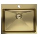 Мойка настол.монтаж 60х50 (3,0) вып 3 1/2  MIXLINE PRO 22см с сифоном (золото) - 555136 