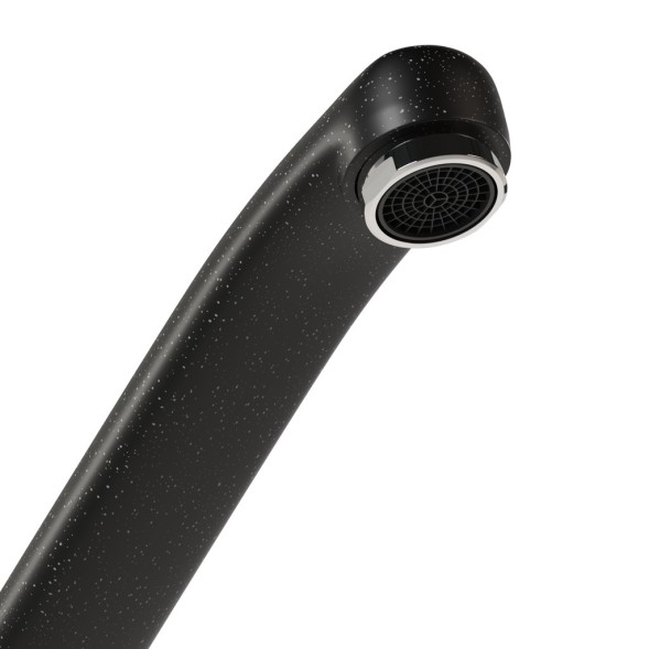 Смеситель для кухни 35к MIXLINE ML-GS03 (308) черный - 00-00001718 