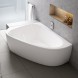 Ванна акриловая Ravak LOVE STORY II PU-PLUS P белая