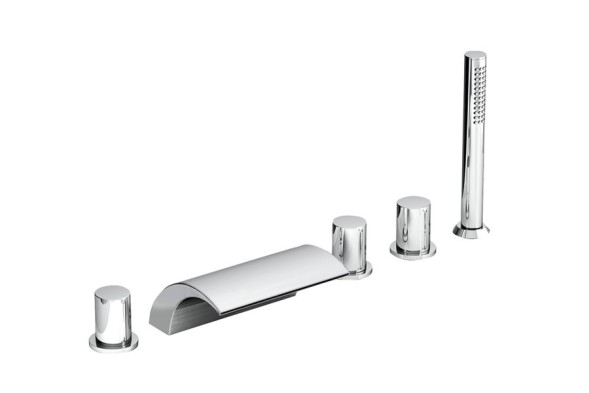 Смеситель на борт ванны Ravak WF 025.00 хром (X070060)