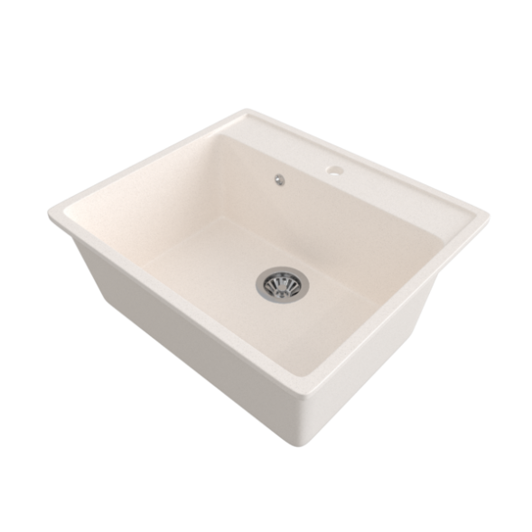 Мойка ML-GMS21 СТАНДАРТ прямоугольная, белый (331), 565*505*200мм - 00-00002388 