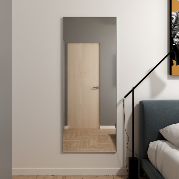 Зеркало MIXLINE &amp;quot;Графика&amp;quot; 600*1500 (ШВ) напольное, алюминиевый профиль - MLZ.Graf.6-15 