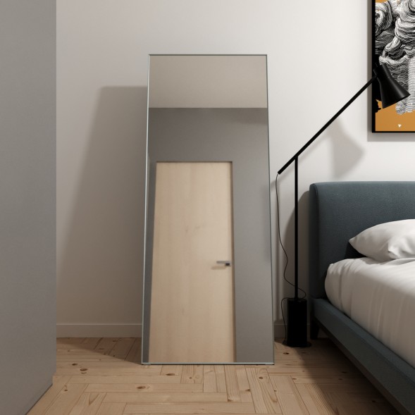 Зеркало MIXLINE &amp;quot;Графика&amp;quot; 600*1500 (ШВ) напольное, алюминиевый профиль - MLZ.Graf.6-15 