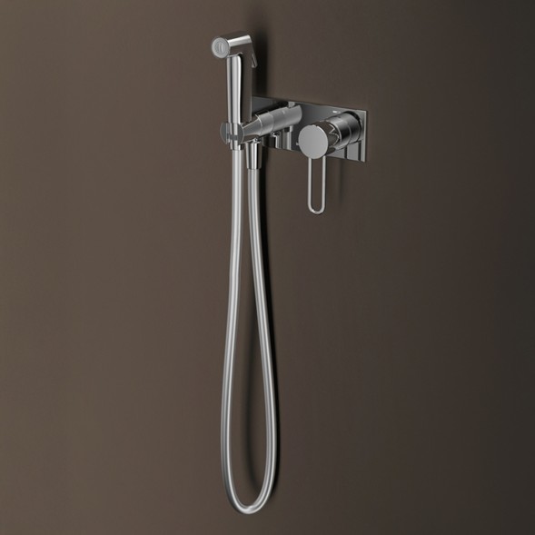 Смеситель с гигиенической лейкой 35к IDDIS DUNSBV0i08 &amp;quot;Duna&amp;quot; встраиваемый, ХРОМ - DUNSBV0i08 