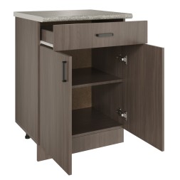 Стол разделочный 60 шимо/ясень темный (1 ящик) - 541823