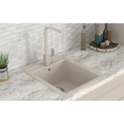 Мойка ML-GMS18 СТАНДАРТ прямоугольная, бежевый (328), 410*470*190мм - 00-00004525 