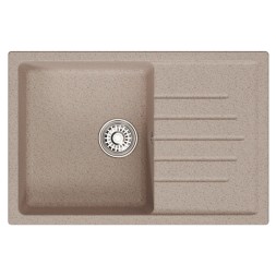 Мойка ML-GM19 КОМФОРТ с крылом, песочная (302), 750*500*200мм - 00-00009397 