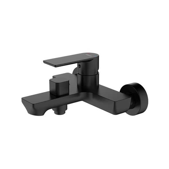 Смеситель для ванны 35к Milardo MAZBL00M02 &amp;quot;Maze&amp;quot; нерж. сталь, ЧЕРНЫЙ матовый - MAZBL00M02 