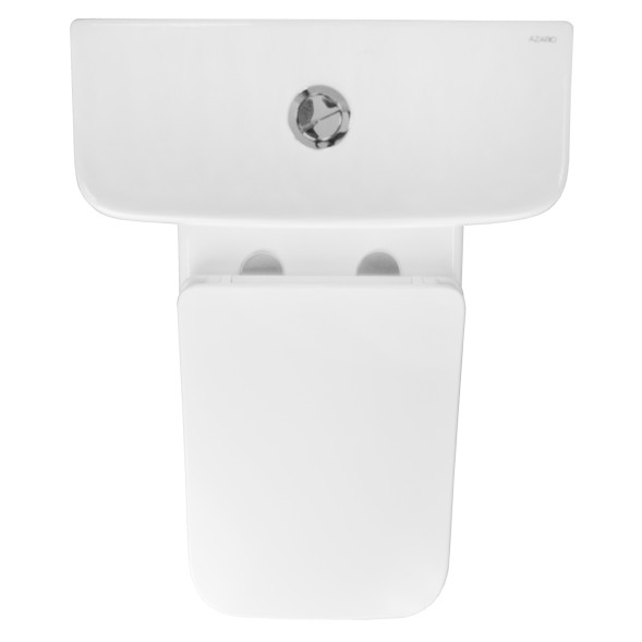 Унитаз-компакт Azario AVERO 660x360х820 напольный, безободковый с бачком и сиденьем микролифт (AZ-3121)