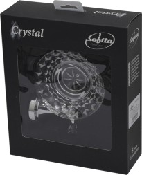 Мыльница Fixsen Crystal стекло, хром (SF-35008)