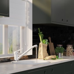 Смеситель для кухни 35к MIXLINE ML-GS03 (310) серый - 00-00001738