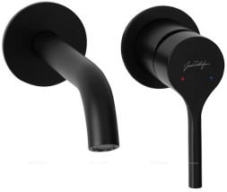 Смеситель для раковины Jacob Delafon Elate черный матовый (E28318-BL)