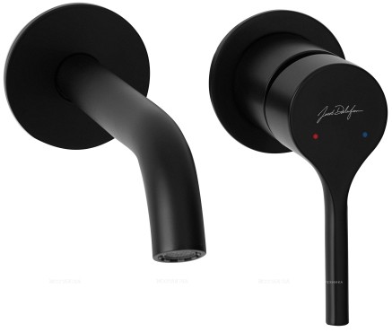 Смеситель для раковины Jacob Delafon Elate черный матовый (E28318-BL)