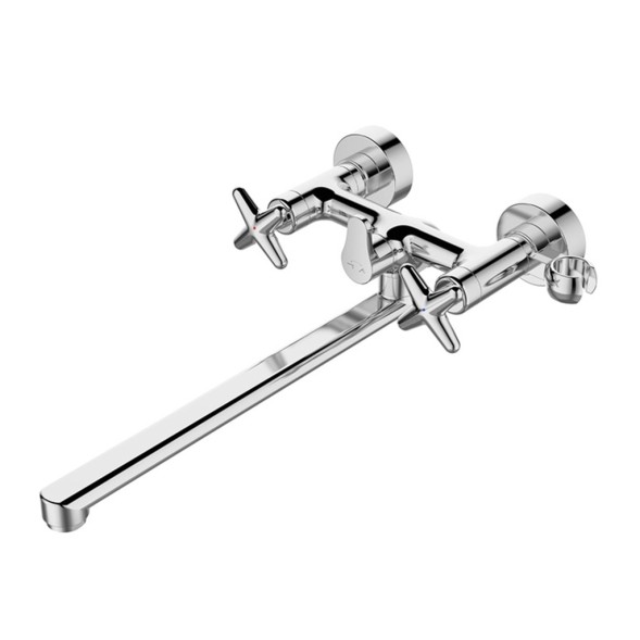 Смеситель для ванны и раковины 1/2 кер  IDDIS ACRSBL2i10WA &amp;quot;Acros&amp;quot; без душ аксессуаров ХРОМ - ACRSBL2i10WA 