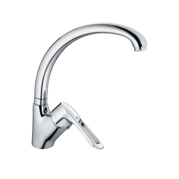 Смеситель для кухни 40к CN4166 CRON высокий пов. излив, ХРОМ - CN4166 