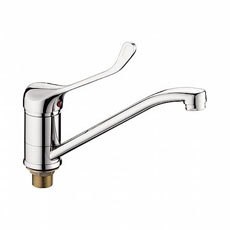 Смеситель для кухни 40к L4979 Ledeme с отв под гайку МЕДИЦИНСКИЙ, латунь - L4979 