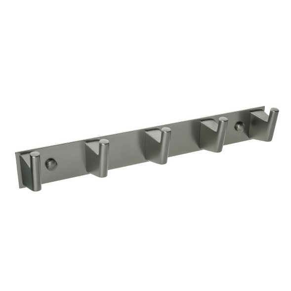 Крючок Fixsen Trend GRAPHITE на планке 5 шт, графит (FX-98005-5)