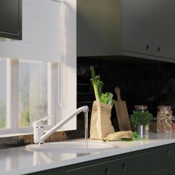 Смеситель для кухни 35к MIXLINE ML-GS03 (328) бежевый - 00-00001740