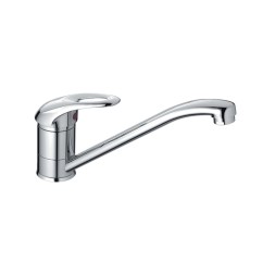 Смеситель для кухни 40к CN4203 CRON длинный пов. излив 221 мм, ХРОМ - CN4203