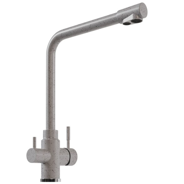 Смеситель для кухни 35к MIXLINE ML-GS13 (328) бежевый с вых. для питьевого фильтра - ML-GS13 (328) 