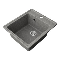 Мойка ML-GMS18 СТАНДАРТ прямоугольная, темно-серый (309), 410*470*190мм - 00-00004529 