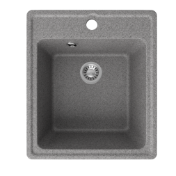 Мойка ML-GMS18 СТАНДАРТ прямоугольная, темно-серый (309), 410*470*190мм - 00-00004529 