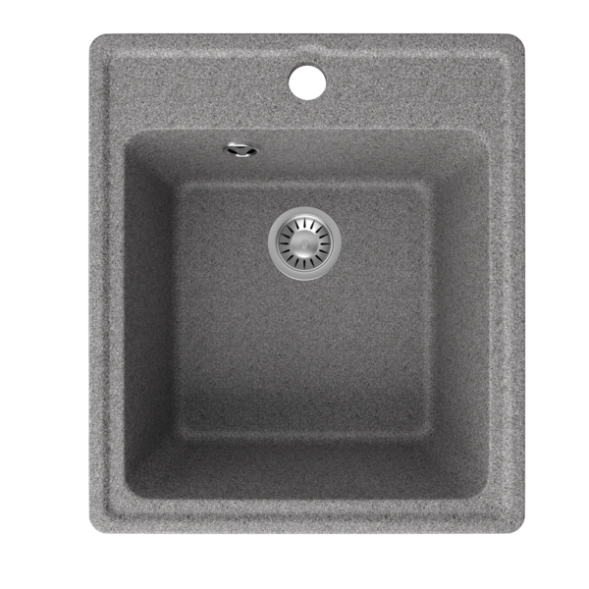 Мойка ML-GMS18 СТАНДАРТ прямоугольная, темно-серый (309), 410*470*190мм - 00-00004529 