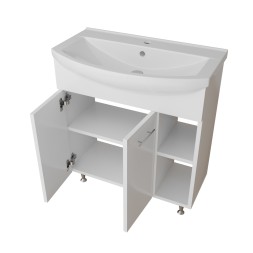 Тумба д/ванной &amp;quot;АНРИ-75&amp;quot; под раковину Best-75 (Sanita Lux)(ПВХ) - 553563 