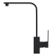 Смеситель для кухни 35k MIXLINE ML34-032 &amp;quot;Solo Black&amp;quot; высокий излив, боковая ручка ЧЕРНЫЙ - ML34-032 