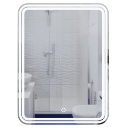 Зеркало MIXLINE &amp;quot;Адриана&amp;quot; 600*800 (ШВ) сенсорный выключатель, светодиодная подсветка - MLZ.Ad.6-8.1.2 