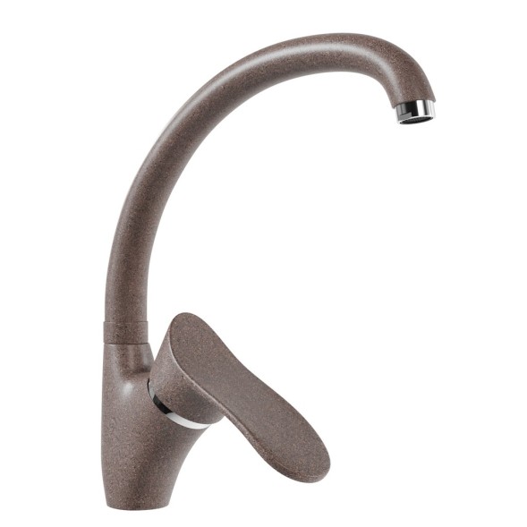 Смеситель для кухни 40к MIXLINE ML-GS01 (307) терракотовый высок. излив - 00-00000583 